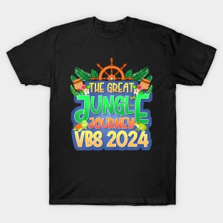 Jungle Journey VBS 2024 Vacation Bible School Summer Camp T-Shirt